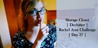 Storage Room Declutter! | Rachel Aust 60 Day Challenge | Day 37