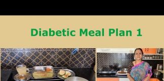 Healthy  Full Day  Diabetic Meal Plan  1 !!  Indian Vegetarian!!  Good for weight reduction !