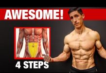 4 Steps to Awesome LOWER ABS! (Works Every Time)