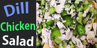 Salad recipe | Chicken salad with Dill | Easy Salad Recipes