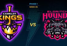 SMITE Pro League Phase 1 Week 5: Camelot Kings vs Eldritch Hounds