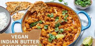 Indian Butter Cauliflower (Vegan / Whole 30 / Paleo Recipe)
