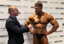 Wesley Vissers Classic Physique Champion at the 2024 Arnold Sports Festival