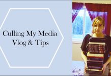 Decluttering My Media | Rachel Aust 60 Day Challenge Day 39